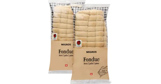 Migros Frischback-Fonduebrot, IP-SUISSE, Duo-Pack