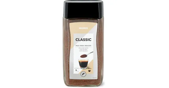Migros Instantkaffee Classic mild