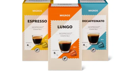 Migros Kaffeekapseln, 20 Stück