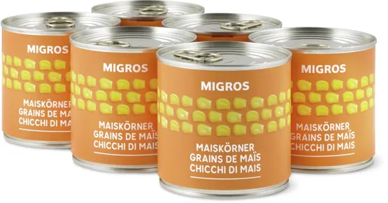 Migros Maiskörner, 6er-Pack