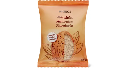 Migros Mandeln gemahlen
