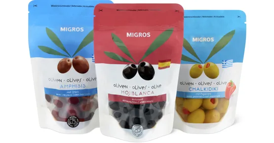 Migros Oliven im Beutel