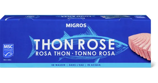 Migros Rosa Thunfisch, MSC
