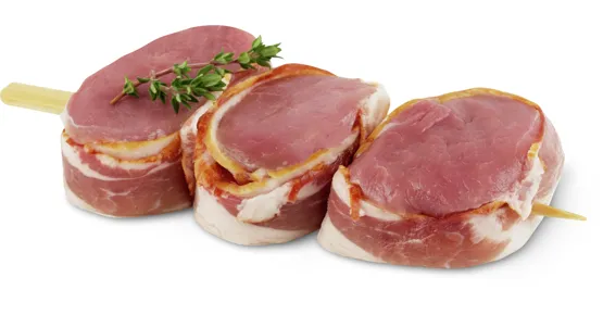 Migros Schweins-Filetspiess mit Speck, IP-SUISSE