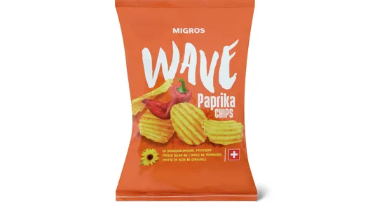 Migros Wave Chips Paprika