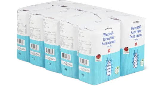Migros Weissmehl, IP-SUISSE, 10er-Pack