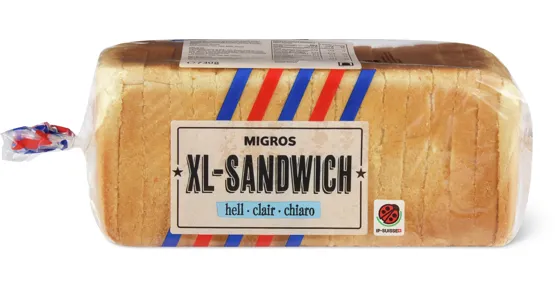 Migros XL-Sandwich hell, IP-SUISSE