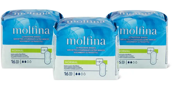 Molfina Ultra-Binden, FSC®, 3er-Pack