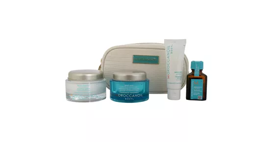 Moroccanoil Body Souffle 45 ml + Body Buff 50 ml + Handcreme 20 ml + Treatment 15 ml