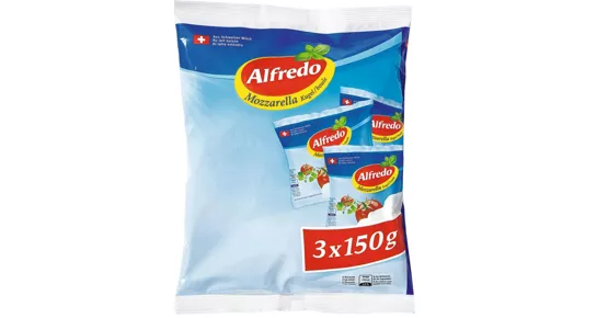 Mozzarella Alfredo im 3er-Pack