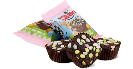 Mr. Brownie Easter Brownies