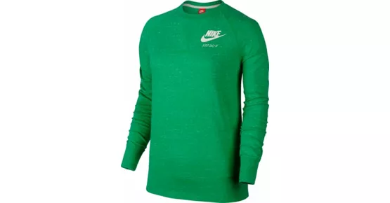 Nike GYM VINTRAGE CREW Damen-Langarmshirt