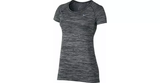 Nike W NK DF KNIT TOP SS Damen-T-Shirt