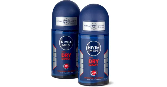 Nivea- oder Nivea Men-Deos, Duo-Pack