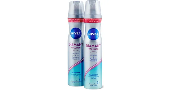 Nivea-Pflegespülungen oder -Haarstyling-Produkte, Duo-Pack