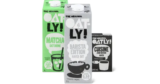 Oatly Milchalternativen