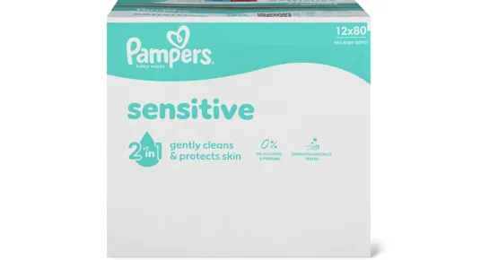 Pampers Baby-Feuchttücher, 12er-Pack