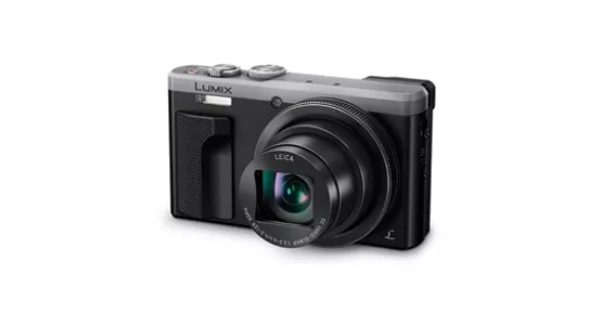 Panasonic Lumix TZ81 Kompaktkamera silber