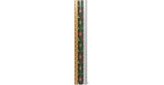 Paper & Co. Geschenkpapier, FSC®, 3er-Set