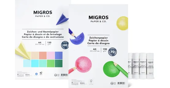 Paper & Co.-Zeichen- und -Bastel-Produkte