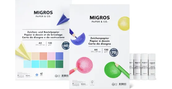 Paper & Co.-Zeichen- und -Bastel-Produkte