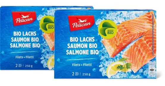 Pelican Bio Lachsfilets, Duo-Pack
