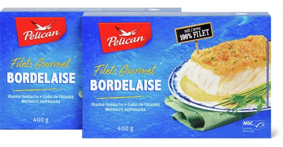 Pelican Filets Bordelaise, MSC, Duo-Pack