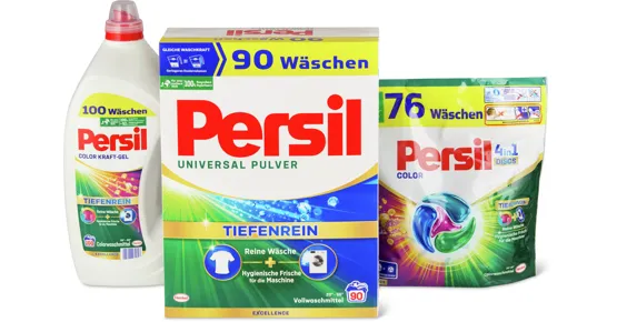 Persil Waschmittel-Pulver, -Gel oder -Discs
