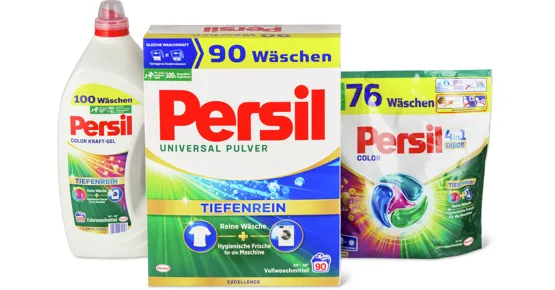 Persil Waschmittel-Pulver, -Gel oder -Discs