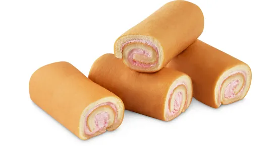 Petit Bonheur Mini Himbeer- oder Zitronen-Rollen, Duo-Pack
