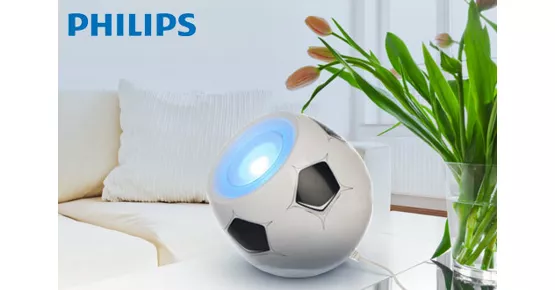 PHILIPS LED-Lampe im Fussball-Design