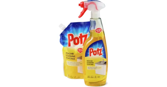 Potz-Küchenreiniger oder -Kalkreiniger, 2er-Set