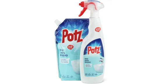 Potz-Küchenreiniger oder -Kalkreiniger, 2er-Set
