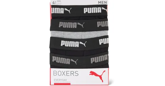 Puma Boxershorts, 4er-Pack
