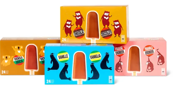 Rahmglace-Stängel, 24er-Pack