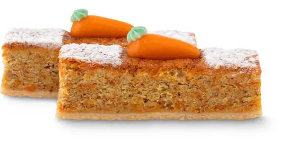 Rüebli-Schnitten und Rüebli-Torte