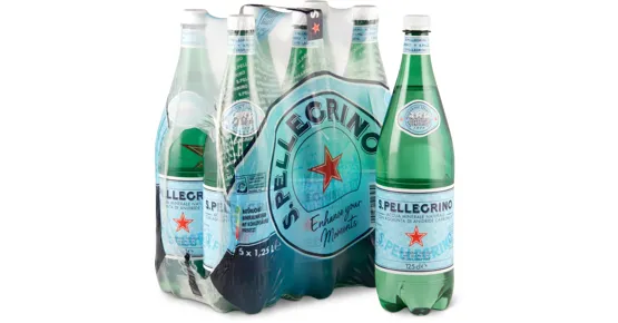 San Pellegrino Mineralwasser, 6er-Pack
