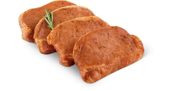Schweins-Nierstücksteaks mariniert, IP-SUISSE