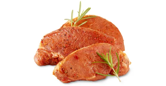 Schweins-Nierstücksteaks mariniert, IP-SUISSE