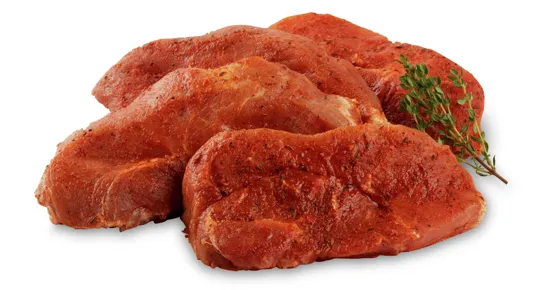 Schweinshuftsteaks mariniert, IP-SUISSE