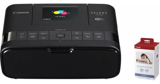 Selphy CP1200 Printing Kit (54 Prints) (Thermosublimation, WLAN, Farbe)