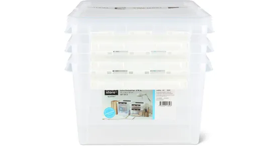 Smartstore Classic Clear, 3er-Set