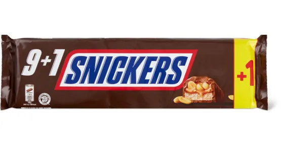Snickers Riegel, 10er-Pack