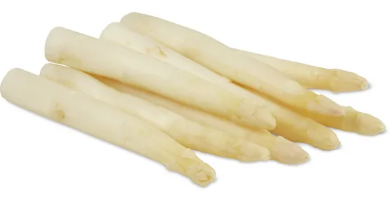 Spargelspitzen weiss