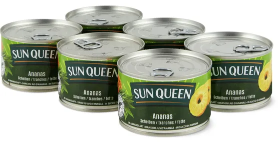 Sun Queen Ananasscheiben