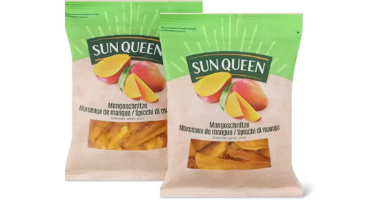 Sun Queen-Mangoschnitze oder -Cashewkerne