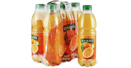 Sun Queen-Orangensaft oder -Multivitamin, Fairtrade, 6er-Pack
