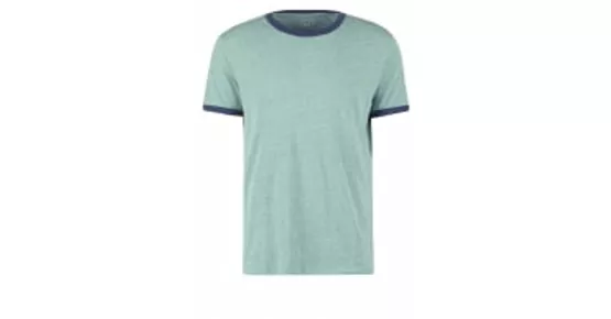 T-Shirt print - green heather - meta.domain