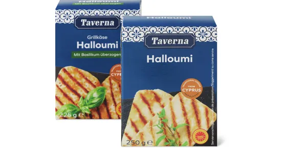 Taverna-Halloumi und -Grillkäse