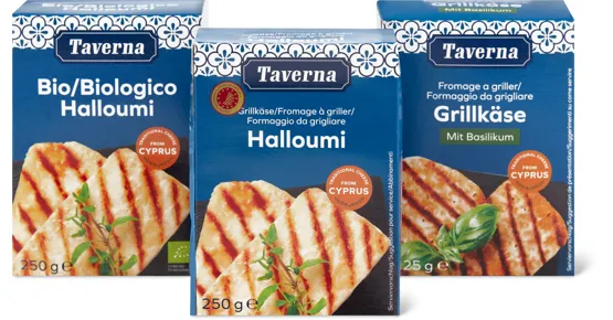 Taverna-Halloumi und -Grillkäse